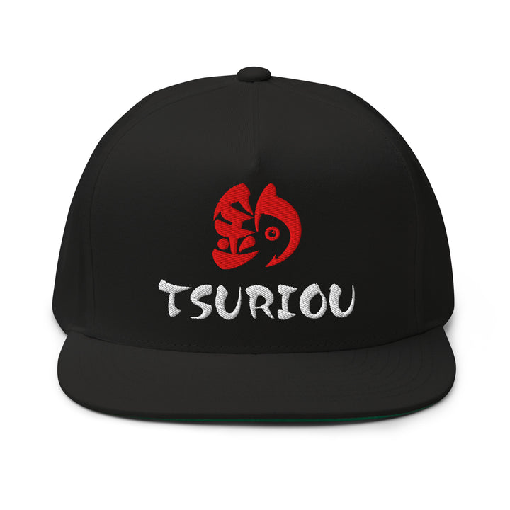 Tsuriou Logo 5 Panel Curved Brim Caps