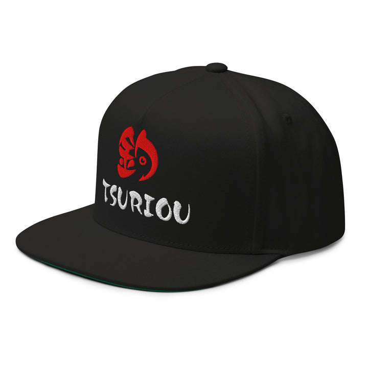 Tsuriou Logo 5 Panel Curved Brim Caps