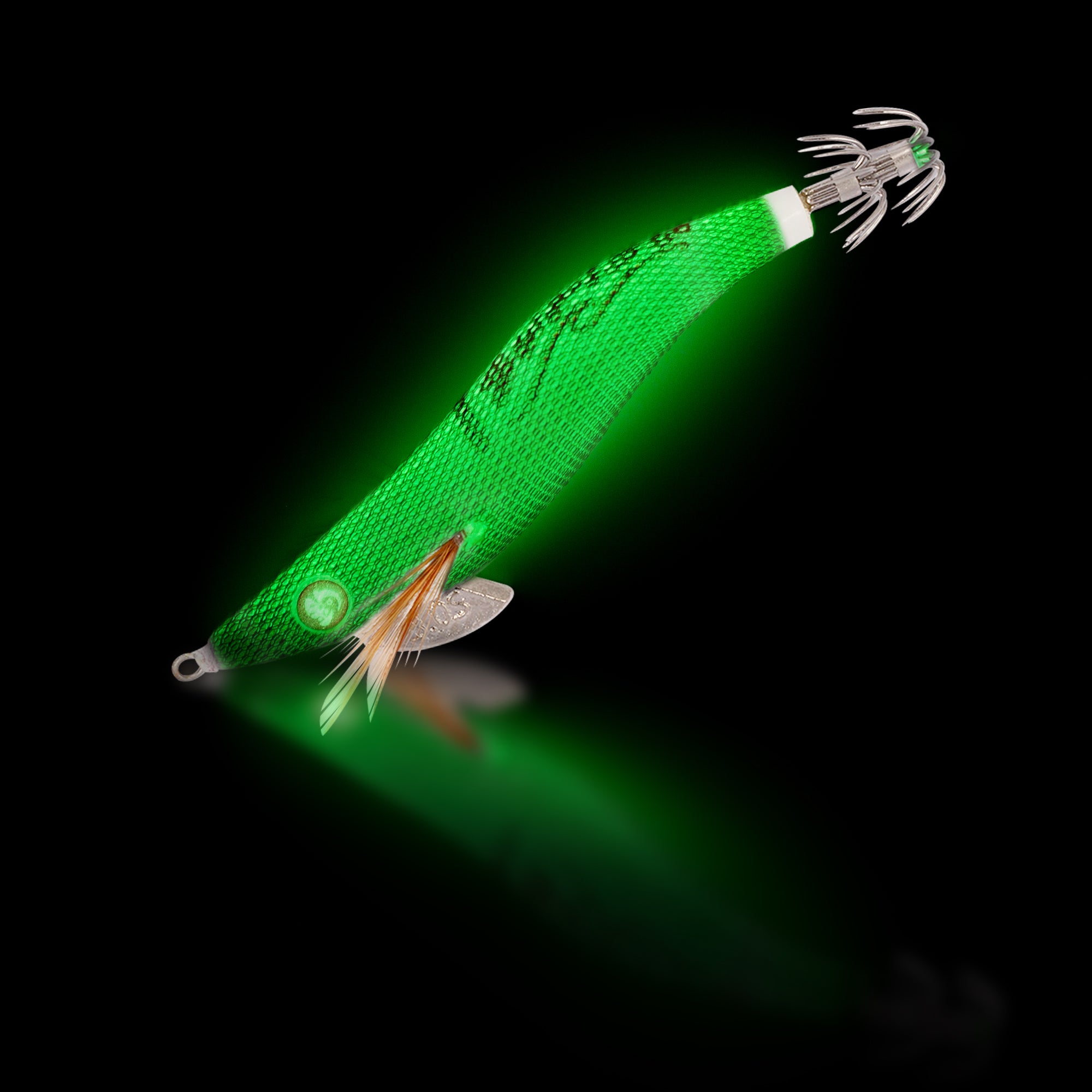 RUI NEMO Tintenfischköder RUI SQUID JIG Größe 3.5 NEMO – Kunststoff-Köder  Für Tintenfisch, Salzwasser, 20 G, Negativer Auftrieb Ned Jig